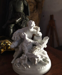 statuette biscuit capodimonte