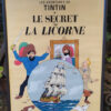 affiche couverture tintin