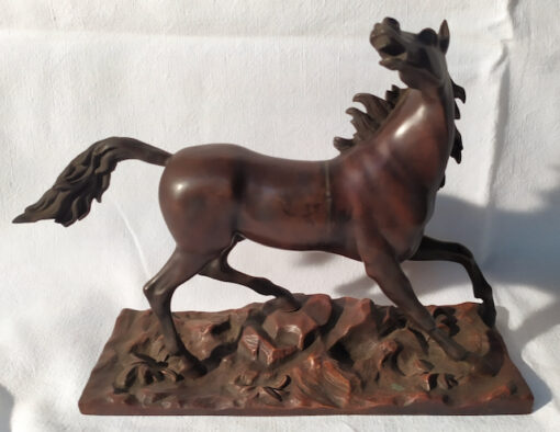 bronze cheval