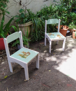 chaises mobiliers enfants brocante