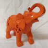 elephant resine orange