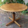 table ronde modulable scandinave