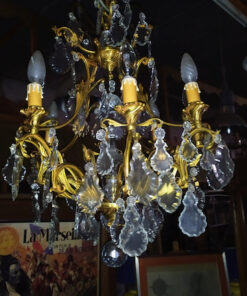 lustre pampilles cristal